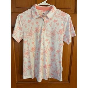 Puma Women's Short Sleeve Cloudspun SS Poli Pink Fruit Rose Fruit Size Small NWT